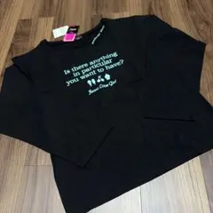 ☆新品☆JENNI love ロゴ入り長袖Tシャツ⭐︎黒☆160 タグ付き