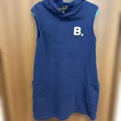 agnès b. フード付きノースリーブワンピース 8ans120cm130cm