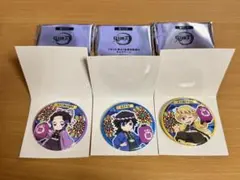 【鬼滅缶バッチ3点セット】冨岡義勇 胡蝶しのぶ　我妻善逸