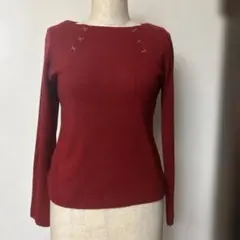 NICOLE CLUB ニットカットソー　クリスマス