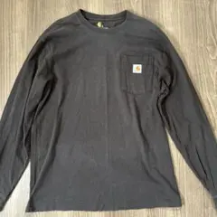 carhartt ダークグレー長袖カットソー M