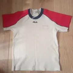 FILA 体操服 130サイズ ホワイト/レッド/ネイビー