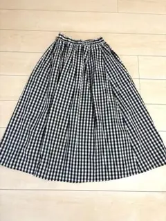 ギンガムチェック フレアスカート③