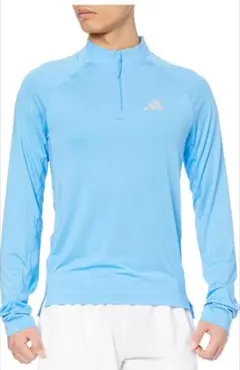 adidas(アディダス) スウェットジム+ トレーニング1/4ジップ 長袖 L