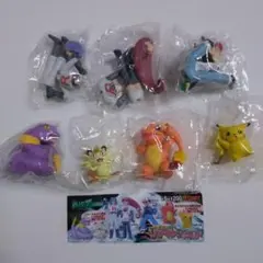 ポケモン ポケモン映画 5周年記念フィギュアセット モンコレ クリア