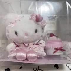 新品・未開封】キティ ショートケーキ 限定品 サンリオ ぬいぐるみ