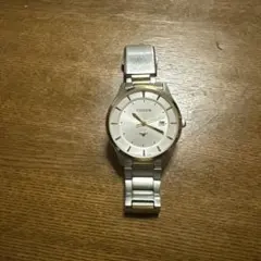 CITIZEN メンズ 腕時計 シルバー ゴールド コンビ