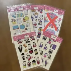 アイアムシール　レトロシール4枚セット