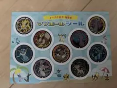 d*4様 ポケモン ステッカーセットマンホールシール