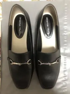 Oriental Traffic ブラック ローファー