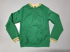 HANES ハーフジップ スウェット グリーン 50s 60s ビンテージ