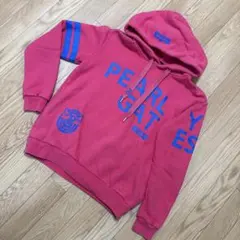 パーリーゲイツ　パーカー ピンク ブルー ロゴ　レディース0のサムネイル