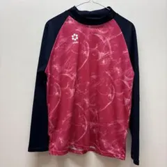 sfida 長袖プラクティスシャツ ピンク ネイビーのサムネイル