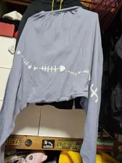 みゆはん　サルエルパンツ(さかな模様)フリーサイズ