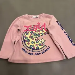 x-girl STAGES 長袖Tシャツ 06 ピンク