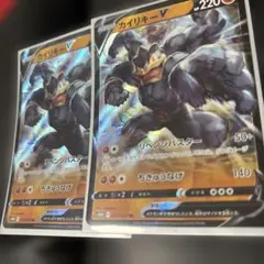 ポケモンカード カイリキーV RR たねポケモン HP220