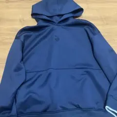 PUMA ネイビー フード付きパーカー
