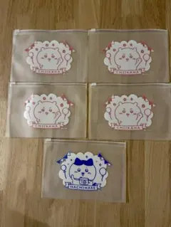 ちいかわ　ハチワレ　マスクケース　5枚セット