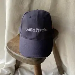 certified power inc 企業　ロゴ　キャップ　ヴィンテージ　古着