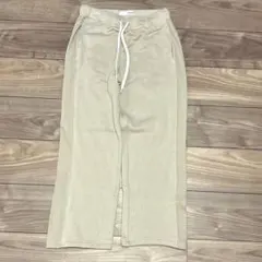 HAAG スウェットパンツ　ベージュ　Sサイズ ユニセックス
