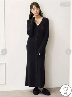 【JOEL ROBUCHON】スムーズィーシルク前開きワンピース　♡新品♡