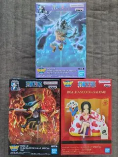 ワールドコレクタブルフィギュア ルフィ ニカ ギア5 サボ ハンコック ワーコレ