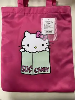 新品未使用　ハローキティ展限定　トートバッグ