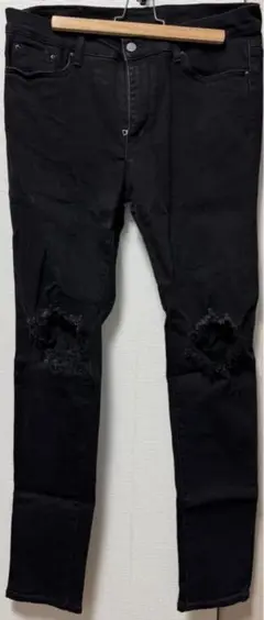 mnml デニム スキニーパンツ D582-BLK