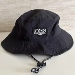 ROCK IN JAPAN FES. 2024ブラックパッカブルハット バケハ