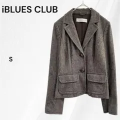 ☆ イブルース　i BLUES CLUB テーラードジャケット　ブラウン　S
