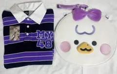 NiziU マヤ ボーダーシャツ トレカ うちわケース うちわ まとめ売り