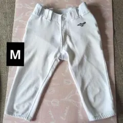 Mizuno 野球ユニフォームパンツ JASPO ホワイト Mサイズ