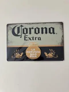 Corona Extra コロナ メタルプレート ブリキ看板 レトロ
