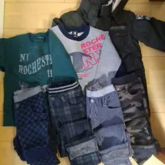 3can4onフード付きアウター 130 その他まとめセット