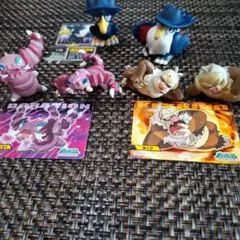 ポケモン モンコレフィギュア 　ケッキング　ドラピオン　　ヤミカラス　ドンカラス