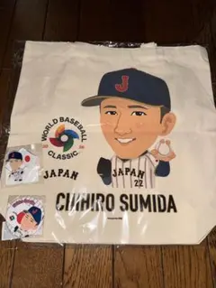 金丸夢斗 WBC 東京ドーム ガチャ トートバッグ 侍ジャパン - メルカリ
