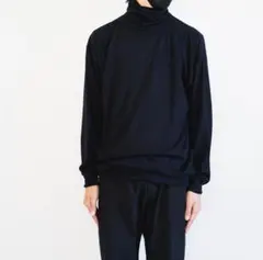 COMOLI　　ウール天竺 長袖タートルネック