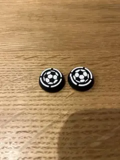 【送料込価格】ゲームコントローラーアクセサリースティックカバーサッカーボール2個