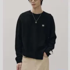 SATUR ダブリン アシメトリー カシミア ブレンド ニット L ウール