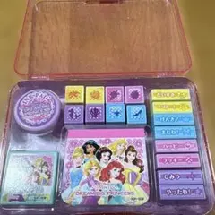 ディズニープリンセス　スタンプセット　箱入り