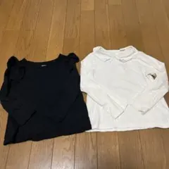 女の子トップス２着セット　長袖