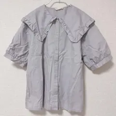 ehka sopo ＊フリル襟 ブラウス