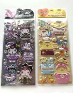 サンリオ マイコーディネートシール クロミ ポムポムプリン セット ぷくぷく