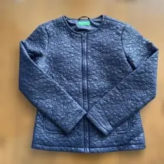 UNITED COLORS OF BENETTON ネイビー星柄ジャケット