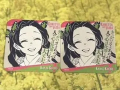 鬼滅の刃 原画展 アートコースター 胡蝶カナエ