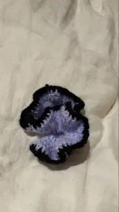 編み物 シュシュ