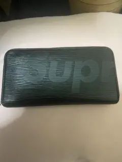 Louis Vuitton Supreme 長財布 ブラック