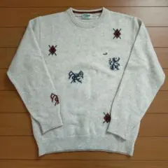 クロコダイルニットセーター　Mサイズ