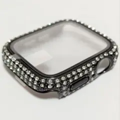 Apple Watch保護ケース　9H硬度ガラス　44mm　ブラック