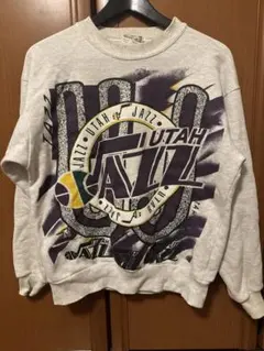 USA製90s T’sタグ　NBA Utah Jazz ヴィンテージスウェット